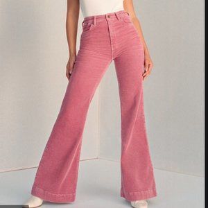 ISO sofia richie X Rollas pink corduroy flares